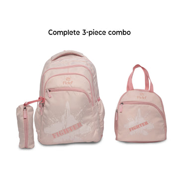 Fido Fighter Pro Ergonomic School Backpack 3-in-1 Combo Set